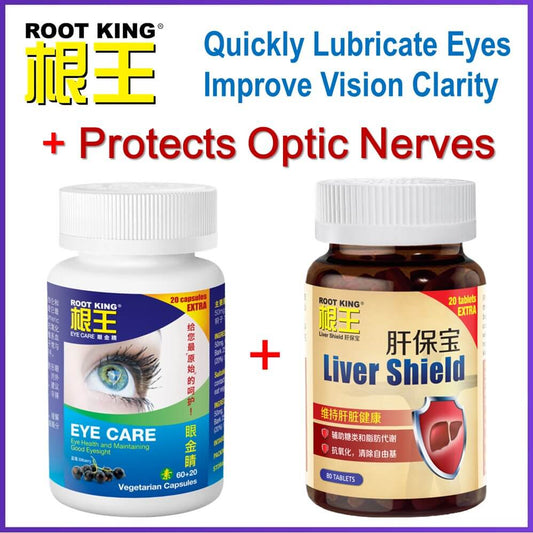 Root King Eye Care + Root King Liver Shield