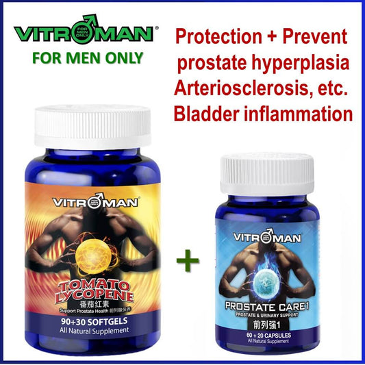 Vitroman Tomato Lycopene + Vitroman Prostate Care 1