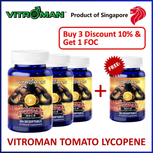 Vitroman Tomato Lycopene 3+1